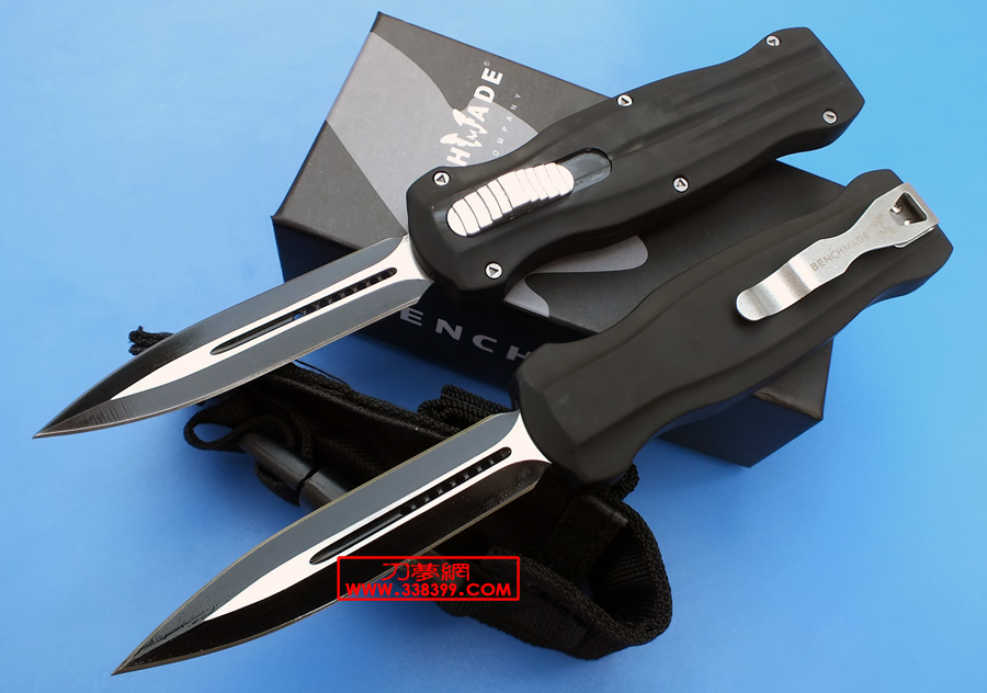 蝴蝶3320pagan双锋矛尖直弹战斗直跳刀benchmade infidel otf