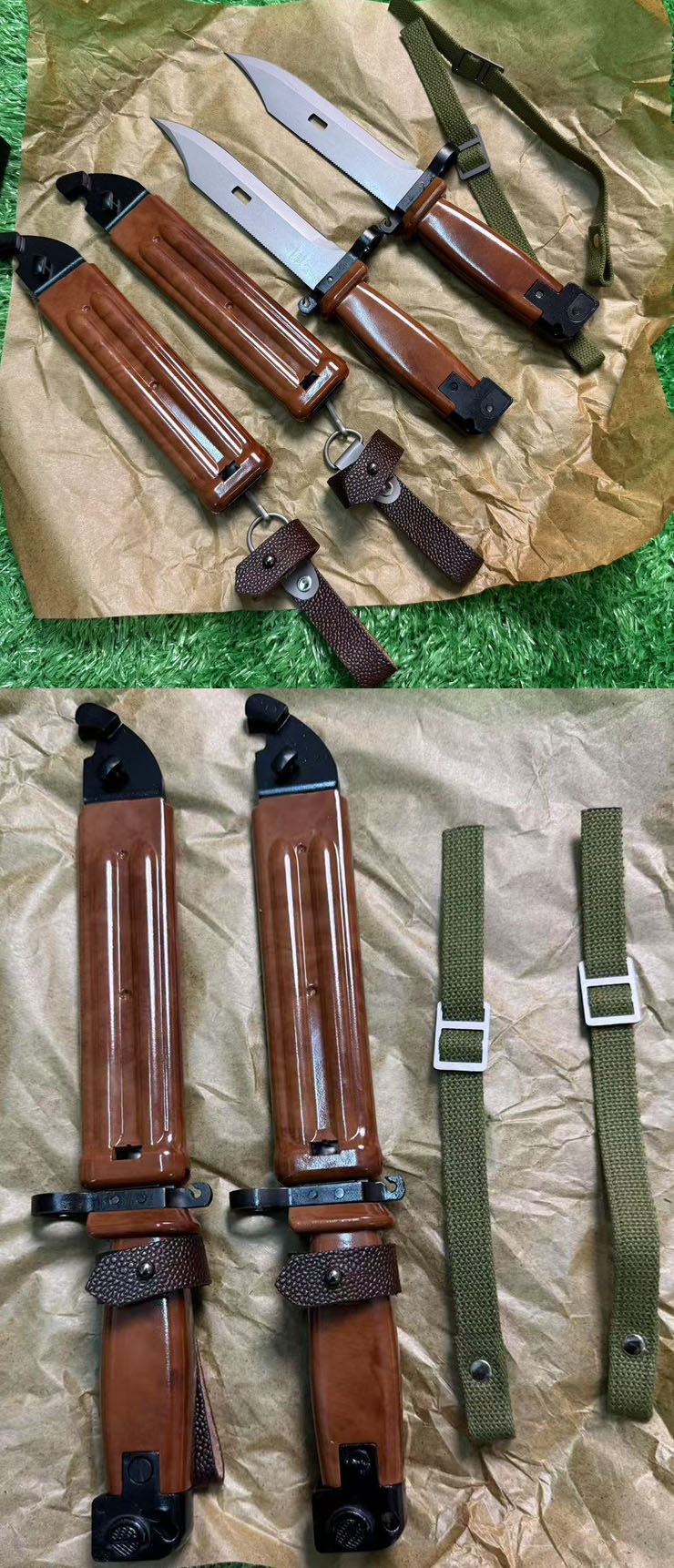 经典收藏CCCP苏维埃AKM刺刁前苏联AK-74步枪刺改进型俄罗斯老班长刺Ml 货号:X4501 经典收藏CCCP苏维埃AKM刺刁前苏联AK-74步枪刺改进型俄罗斯老班长刺Ml