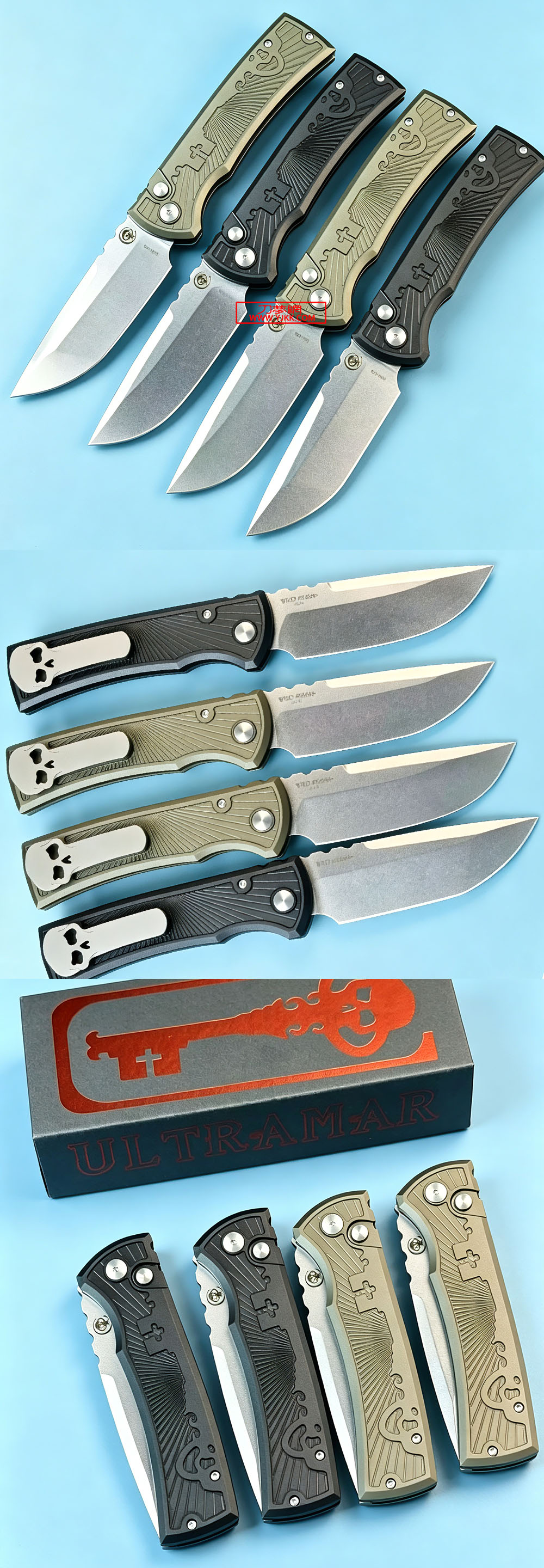iChaves Knives��Τ˹EDC�Զ�����۵��J̹��ˮ����������ɾ�������